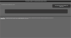 Desktop Screenshot of feedbackscotland.com