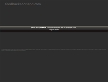 Tablet Screenshot of feedbackscotland.com